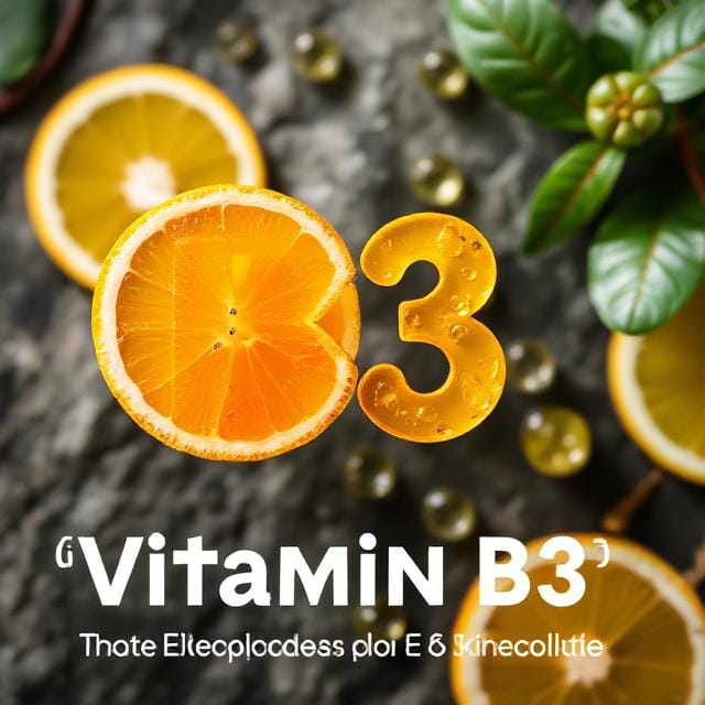 "Unlocking the Power of "Vitamin B3" The Essential Nutrient for Energy & Skin Health"