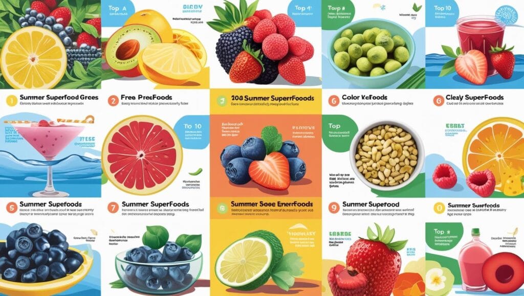 Top 10 "Summer Superfoods" That Keep You Cool and Energized.